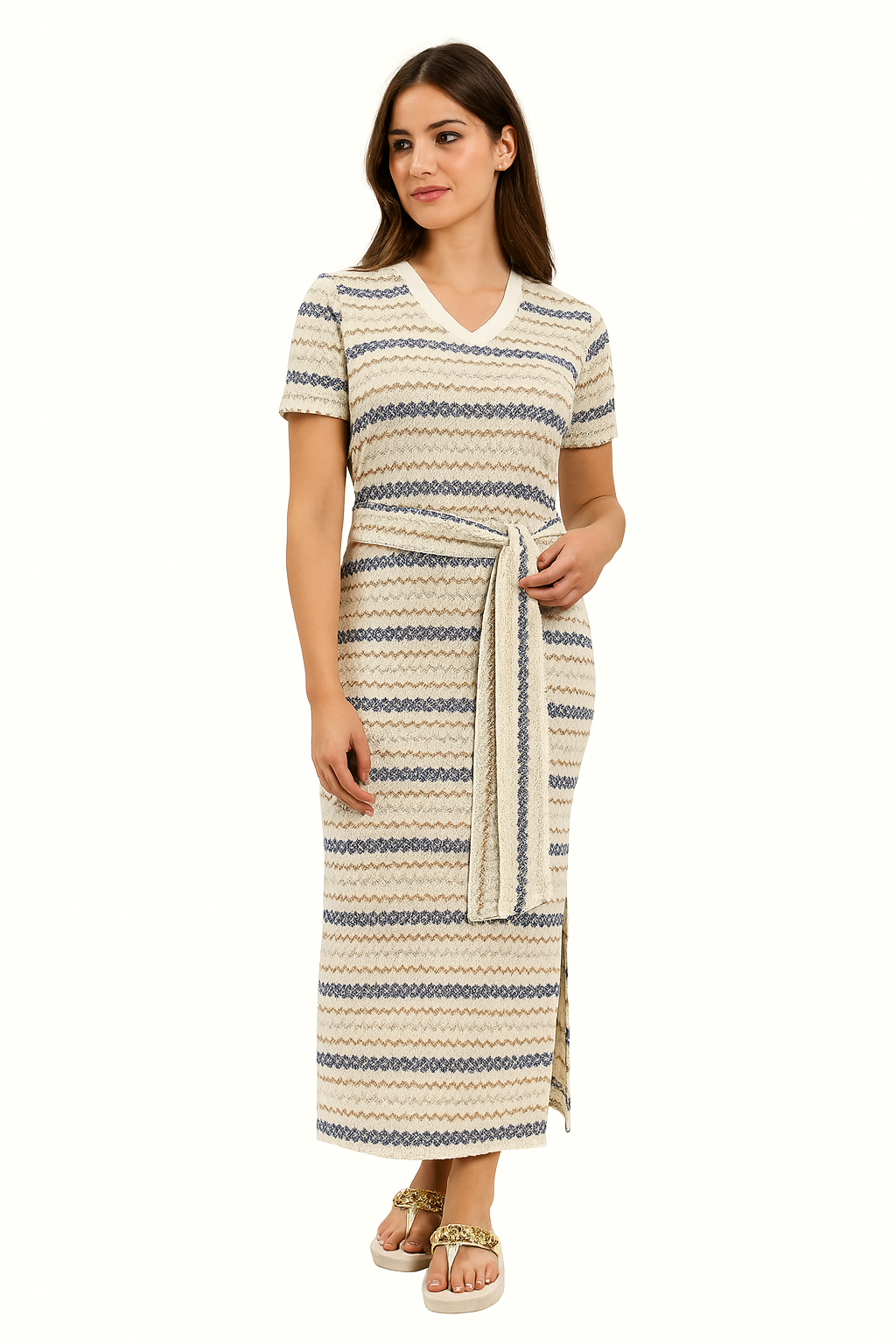 Conjunto listrado Texturizado - Imagem 2